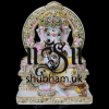Beautiful Divine look Ganesh Ji Marble Statue Idol for Home Mandir