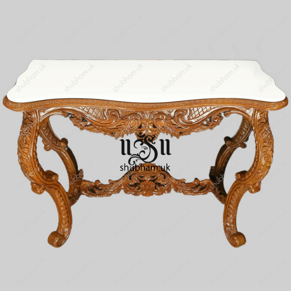 Royal Design Wooden Table for Living Room