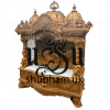 Ganeshji Teak Wood Home Mandir UK 