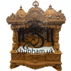 Ganeshji Teak Wood Home Mandir UK 