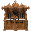 Buy Big Wooden Pooja Mandapan Mandir for Home in the UK