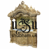Beautiful Wooden Indian Home Mandir with high drawer UK