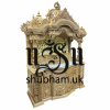 Beautiful Wooden Indian Home Mandir with high drawer UK