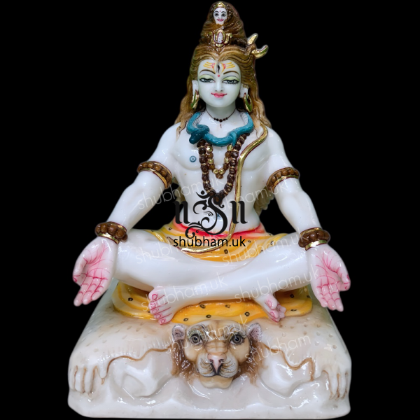 Marble Lord Shiva Statue in the UK