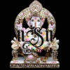 Beautiful Ganesha Seated on Peacock Sinhasan - 13 inch Beautiful Ganesha Seated on Peacock Sinhasan - 13 inch