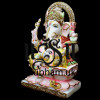 Classic Ganesh ji Seated on Lotus Flower - 18 inch Classic Ganesh ji Seated on Lotus Flower - 18 inch
