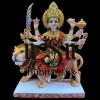 Superior Quality Marble Durga Mata Murti  UK - 18 inch