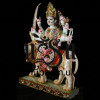 Exclusive Goddess Durga Maa made with Pure White Marble - 27 inch