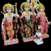 Buy Pure White Marble Ram Darbar Statue UK - 18 inch