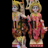 Buy Pure White Marble Ram Darbar Statue UK - 18 inch