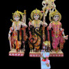 Buy Pure White Marble Ram Darbar Statue UK - 18 inch