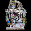 Beautifully Hand Carved Radha Krishna Marble Murti  UK - 18 inch