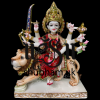 Beautiful Marble Murti Durga Mata - 18 inch